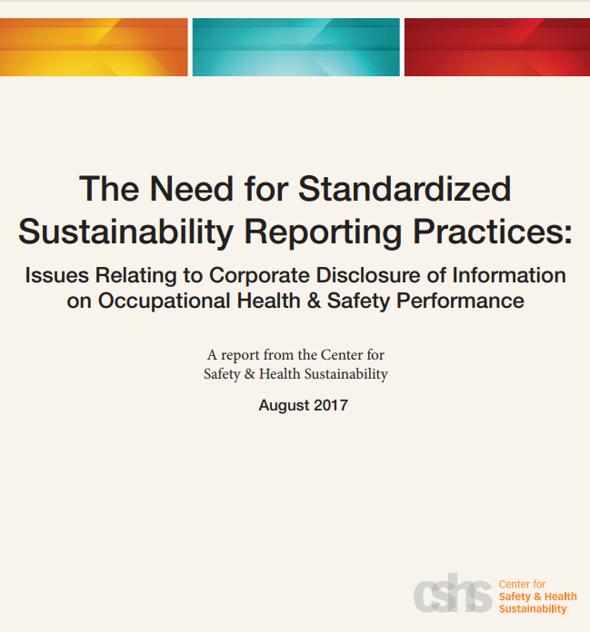 CSHS study supports standardization of sustainability reporting to